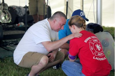 Campers at Faith Rocks