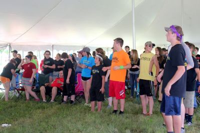 Campers at Faith Rocks