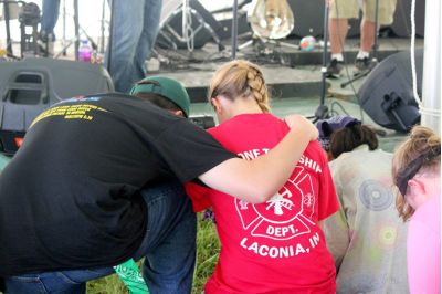 Campers at Faith Rocks